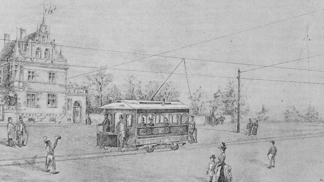 První tramvajová trať v Praze měřila 766 metrů, vedla z Letné do Bubenče a jízda trvala čtyři a půl minuty. Dnes má skoro 150 kilometrů