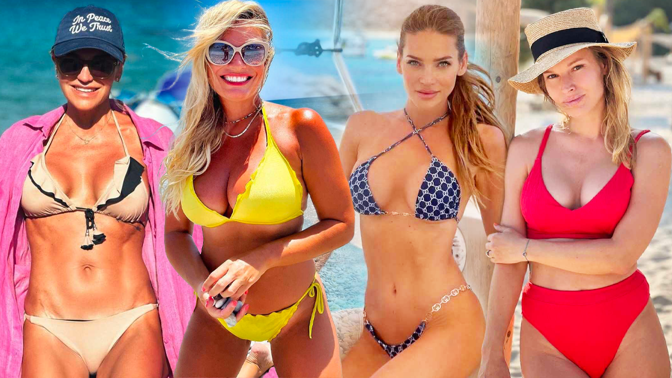 Rozpálené krásky v plavkách: Nadupaný dekolt Borhyové i výstavní six pack Rolins. Titěrné bikiny Verešové pořídíte už za 2400 Kč