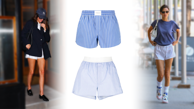 To nejsou pánské spodky, ale módní trend pro ženy. Boxerky nosí na ven slavná modelka Bella Hadid, můžete i vy