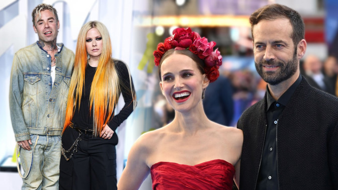 Osm rozchodů, které otřásly světem hvězd: Natalie Portman přišla muži na nevěru, Avril Lavigne opustila už dva partnery