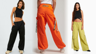 Trend do deště i podzimu: Cargo kalhoty se šňůrkami omladí padesátnici a s podpatky přidají centimetry každé postavě