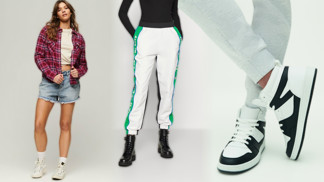 Tepláky, kostkovaná košile a tenisky: Hlavní módní výzbroj athletic grunge stylu, který omladí o pár let každou nositelku