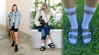 Ponožky v pantoflích: Megahit, nebo módní peklo? Modelka Gigi Hadid a další slavné hvězdy tento trend zavedly a milují