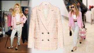 Claudia Schiffer a Margot Robbie jako Chanel dvojčata: Vintage růžové sako vynesla modelka o 27 let dřív než představitelka Barbie