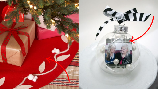 Kde je rodina, tam je náš domov. Fotky blízkých dodají prostorám vánoční útulnost.