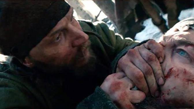 Ve filmu si Leo sáhl na pokraj svých sil