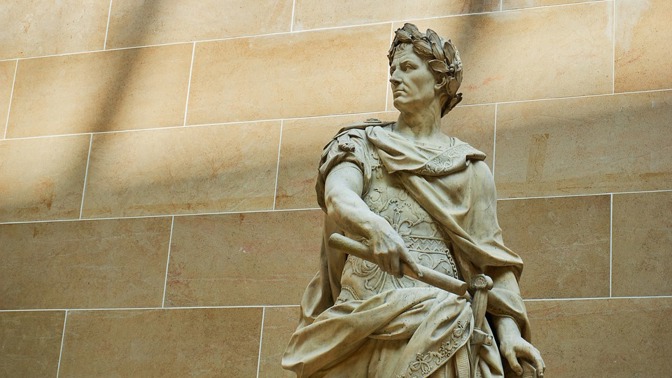 Julius Caesar byl velký státník a velice známá historická postava