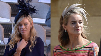 Zleva: Chelsy Davy a Cressida Bonas
