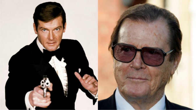 Roger Moore byl pohledný herec. Jako Jamese Bonda ho ženy milovaly.