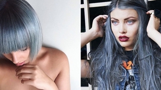 Denim ve vlasech nahrazuje trend duhových frizur.