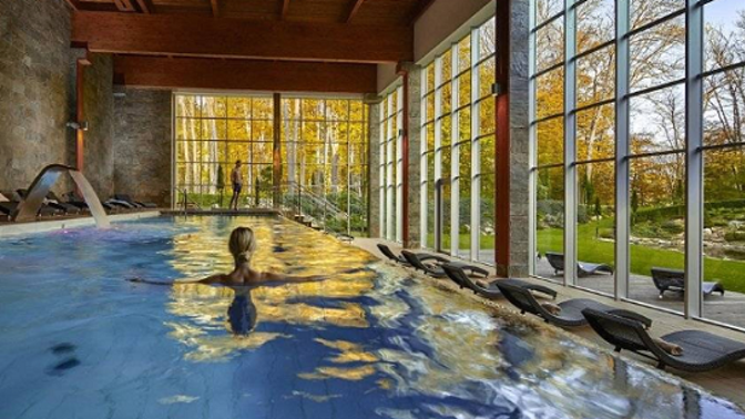 Luxusní bazén vás zaujme.