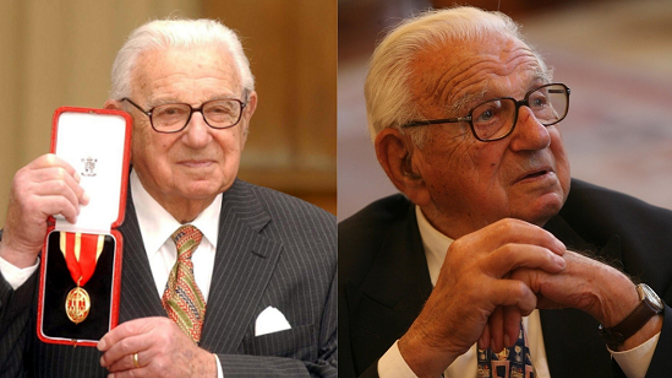 Nicholas Winton byl pravý hrdina.