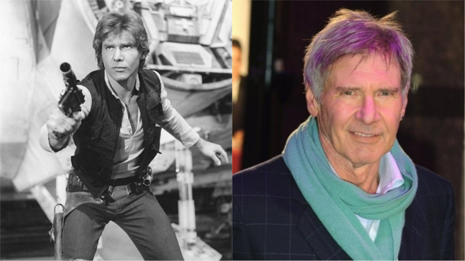 Harrison Ford byl vždycky fešák.