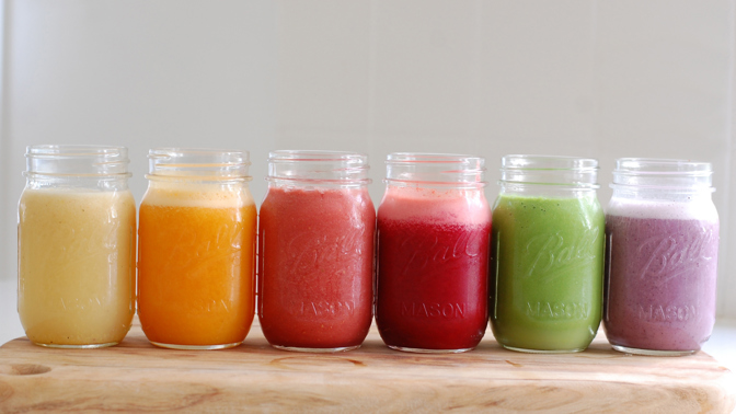 Na zhoršený zrak nebo jako vyprošťovák. Barevné, vitaminové šťávy spraví vaše zdraví!