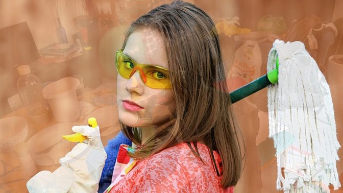 Než začnete uklízet, určete si postup.