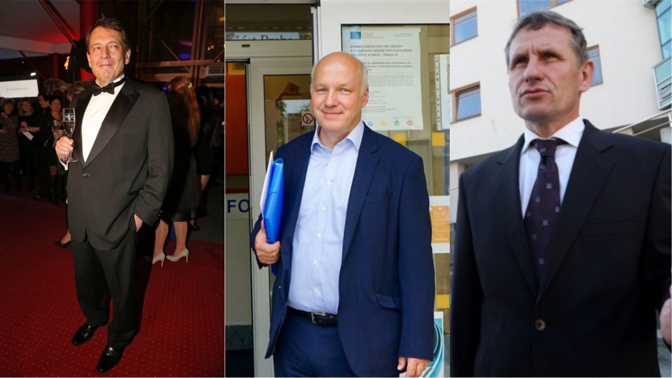 Jiří Paroubek, Pavel Fischer a Jiří Čunek