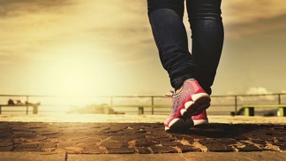 Chůze je příjemná záležitost.