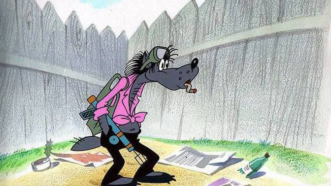 Vlk kouřil jednu cigaretu za druhou