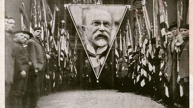 Tomáš Garrigue Masaryk - první prezident samostatného Československa.
