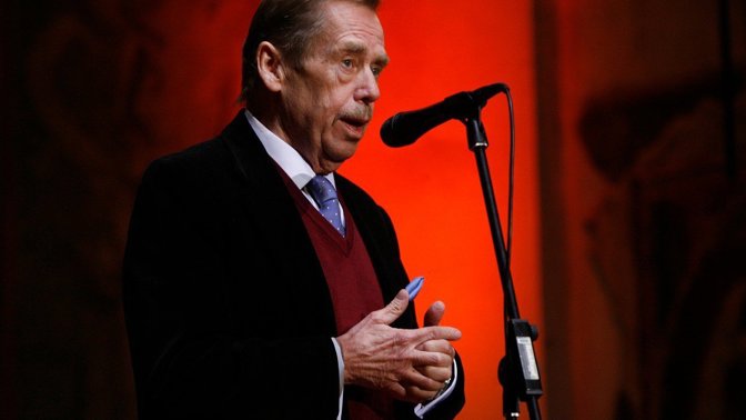 Umělec, intelektuál a bojovník za lidská práva - to byl první porevoluční prezident.