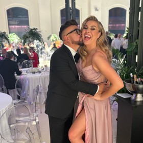 Zuzana Gamboa a Osmany Laffita.