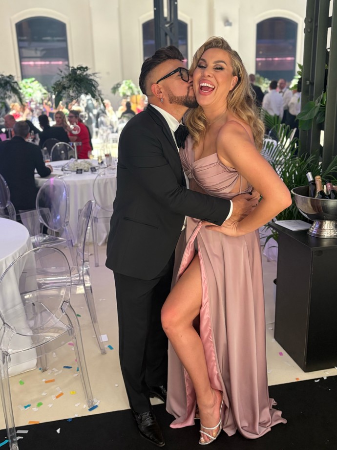 Zuzana Gamboa a Osmany Laffita.