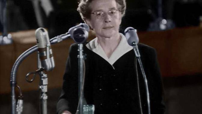 Milada si obhajobu připravovala sama