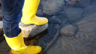 Holinky do deště i na nákupy