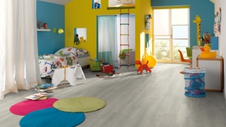 Tyto podlahy jsou ideální třeba do dětských pokojů.