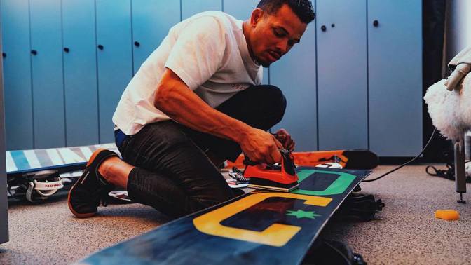 Ben Cristovao se připravuje na zimní sezónu na horách