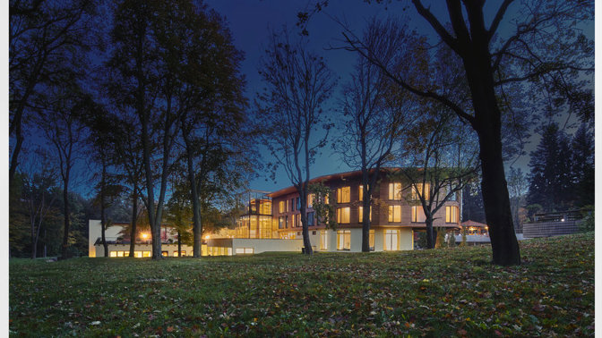 Krásné místo pro strávení Silvestra.