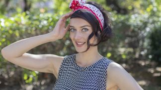 Krásná a okouzlující díky čelence