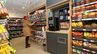 Široký sortiment zboží.