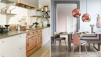 Spotřebiče zdobené mědí mají své nezaměnitelné kouzlo.