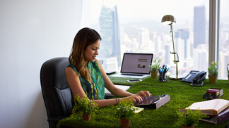Kanceláře plné rostlin? Skvělý nápad!