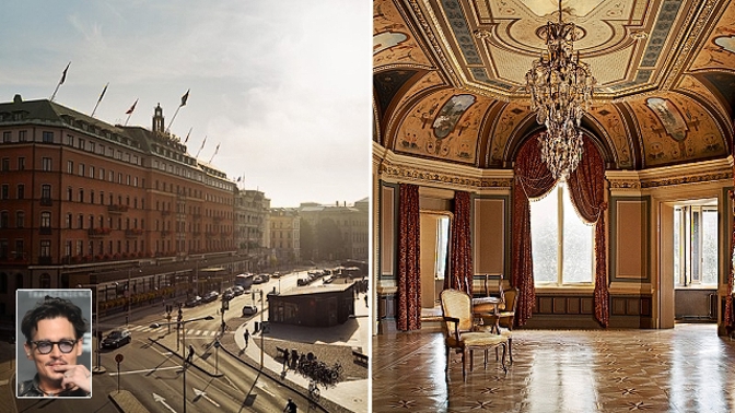 Johnny Depp za jedinou noc v tomto hotelu zaplatil 275 000 korun.