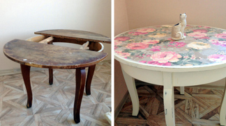 Renovace nábytku vyžaduje jen trochu šikovnosti a kreativity.