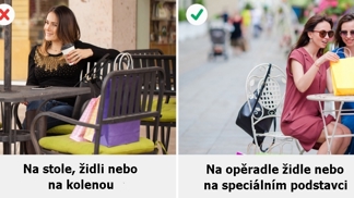 Kam odložit kabelku? Většina žen s tím stále má trable.