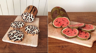 Překvapení se odhalí v momentě, kdy čepel prořízne kůrku...