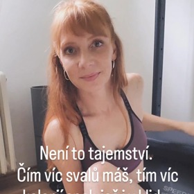 Radana Labajová se snaží motivovat své fanoušky - a zároveň i sebe samotnou. 