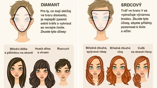 Tyto účesy vám padnou jako ulité, pokud jste majitelkou obličeje ve tvaru srdce.