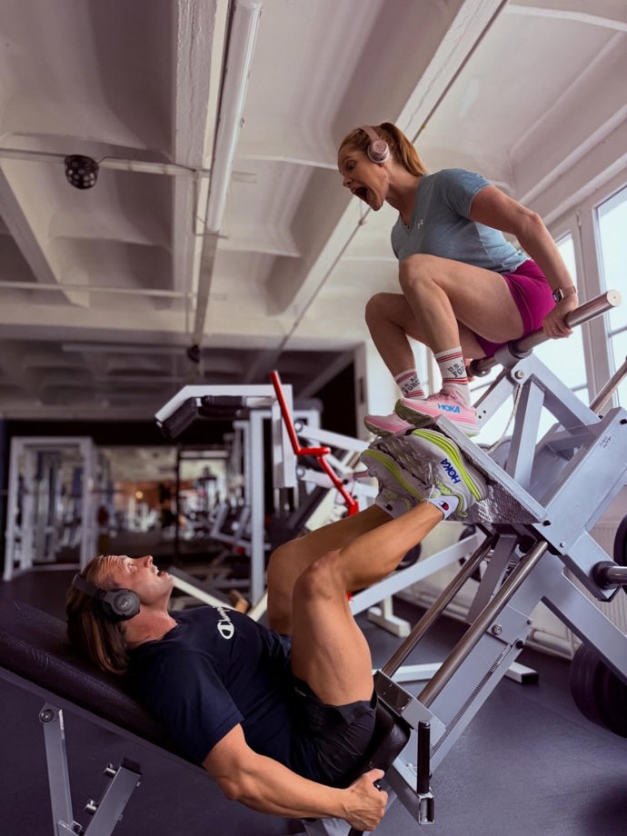 S partnerkou Janou Paulátovou jsou sehraná cvičební dvojice. 