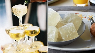 Zmrzlá kostka šampaňského není to, co zmrzlá kostka vody. Abyste neměli nazítří kocovinu...