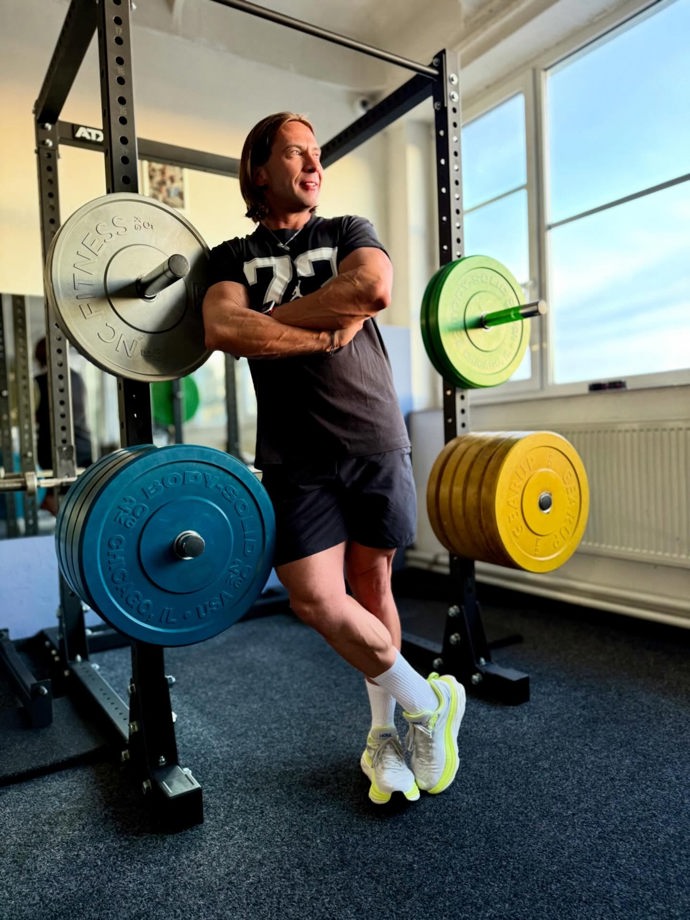 Ve svém fitku už je připravená na lednové sportovní nadšence. 