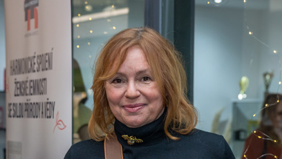 FOTO: Jitka Sedláčková na představení nové řady čajů a kolagenu Hanky Kynychové