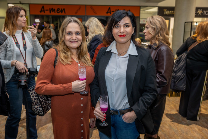 Na křtu se Regina potkala s operní pěvkyní Andreou Kalivodovou. 