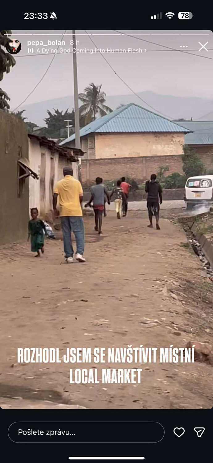 Pepa Bolan prožil chvíle děsu.