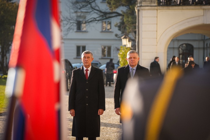 Andrej Babiš dorazil na Slovensko.