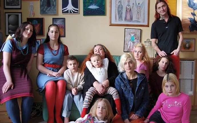 Parsifal s Lucií Dvorskou a jejich dětmi.