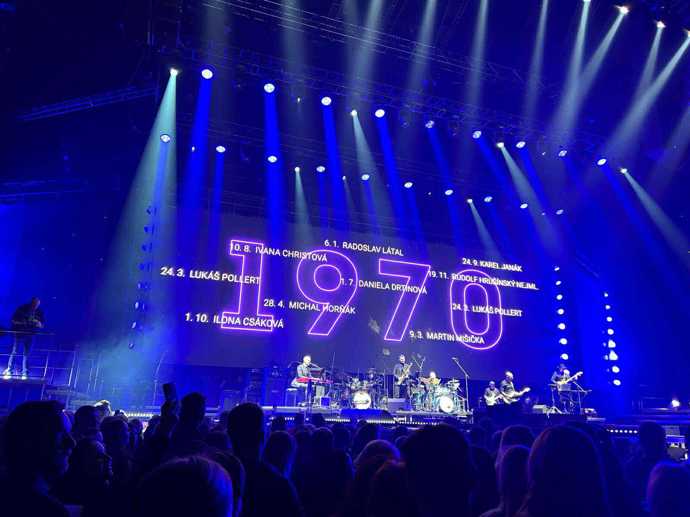 Velkolepý koncert pro Patrika Hezuckého.